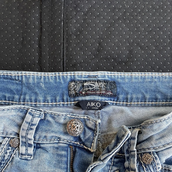 Silver Ripped Jeans - Picture 5 of 8